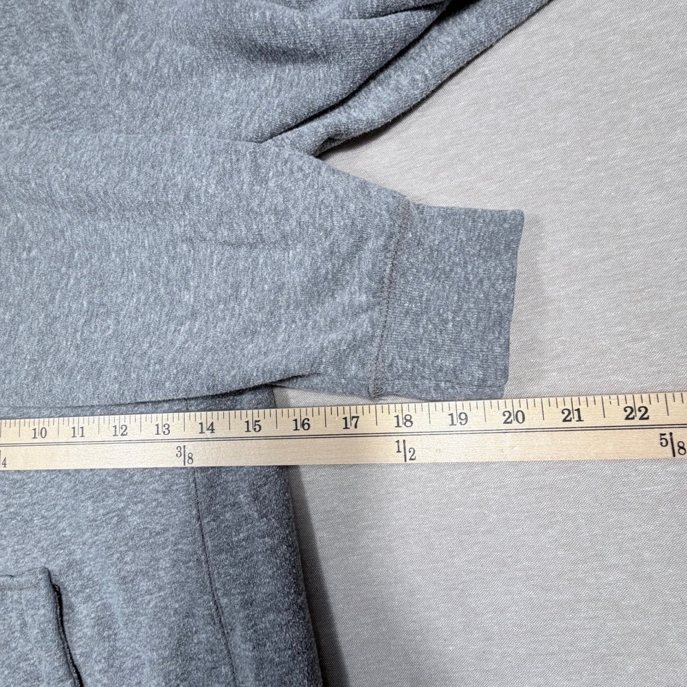 League University of Miami Hurricanes Hoodie Mens Large Gray Pullover U Logo - Picture 4 of 7